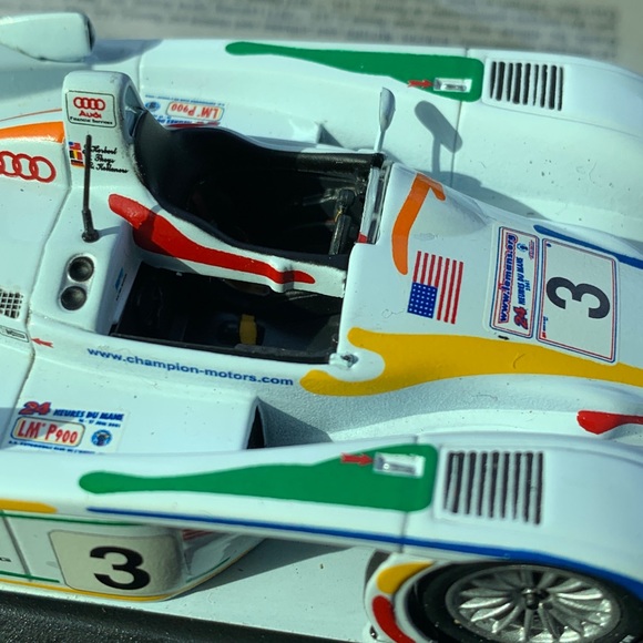 Minichamps 1/43 Audi R8, Lemans 24 Hr. 2001, - Picture 5 of 9